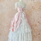 Robe de princesse rose rétro élégante en dentelle, robe longue de cérémonie pour adulte, robe d'anniversaire, robe de bal, robe de soirée nv4094