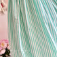 Robe de soirée courte en mousseline de soie, col babydoll et manches bouffantes, brodée de petites roses, style vintage élégant, robe de bal, robe de soirée, robe de bal, robe de demoiselle d'honneur ...