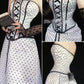 Robe de soirée en mousseline de soie, robe de bal, robe de cérémonie, anniversaire, adulte, robe de soirée, robe trapèze, jupe trapèze, nœud papillon, longue, longueur au sol, noir et blanc, à pois, rétro, NV4092