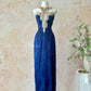 Robe de soirée élégante et sexy, style rétro, col licou, paillettes exquises, perles, pompons, longue, slim, robe de bal, robe de cérémonie pour adulte, robe d'anniversaire, robe de bal nv4098