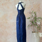 Robe de soirée élégante et sexy, style rétro, col licou, paillettes exquises, perles, pompons, longue, slim, robe de bal, robe de cérémonie pour adulte, robe d'anniversaire, robe de bal nv4098