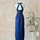 Robe de soirée élégante et sexy, style rétro, col licou, paillettes exquises, perles, pompons, longue, slim, robe de bal, robe de cérémonie pour adulte, robe d'anniversaire, robe de bal nv4098