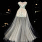 Robe de soirée longue/courte en tulle, robe de bal, robe de soirée ...
