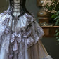 Lila Spitzenschleife kurzes/mittellanges Homecoming-Kleid Ballkleid Abendkleid Geburtstagspartykleid nv4714
