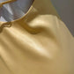 NiceVestidos - Robe de soirée longue à bretelles jaunes, robe de bal Hoco NV5487