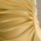 NiceVestidos - Robe de soirée longue à bretelles jaunes, robe de bal Hoco NV5487