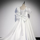 Weiß fleck Langes Ballkleid Abendkleid Hochzeitskleid nv121