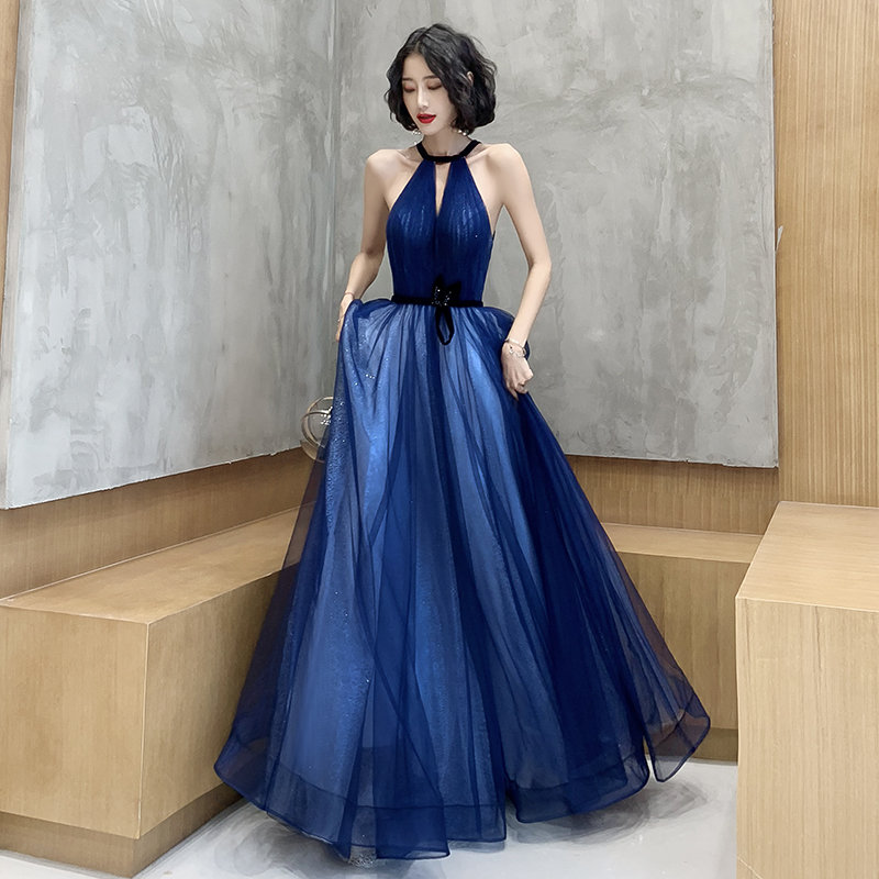 ROBE DE BAL LONGUE EN TULLE ÉLÉGANTE ROBE DE SOIRÉE nv610