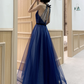 ROBE DE BAL LONGUE EN TULLE ÉLÉGANTE ROBE DE SOIRÉE nv610