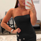 Rosa enges Homecoming-Kleid mit Stern und Fransen nv636
