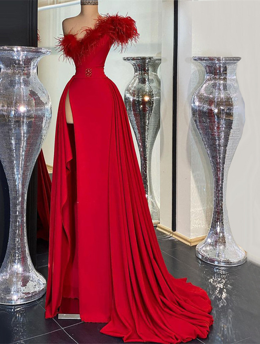 red prom dresses, lace prom dresses, custom make evening gowns, cheap party dresses, nv516