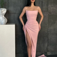 Elegantes Meerjungfrau-Ballkleid im Sweetheart-Stil mit hohem Schlitz online nv153