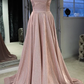Glänzendes Ballkleid mit Schlitz, Abendkleid, Kleid für besondere Anlässe, Abendkleid nv206
