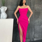 Elegantes Meerjungfrau-Ballkleid im Sweetheart-Stil mit hohem Schlitz online nv153