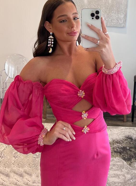 Robes de bal longues et sexy, robes Hoco, robes de soirée nv1029