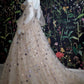 Licht farbe exquisite elegante mode lange tüll ballkleid abendkleid nv118